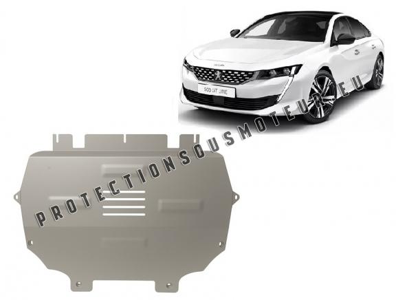 Protection sous moteur et de la boîte de vitesse Peugeot 508 - Aluminium 