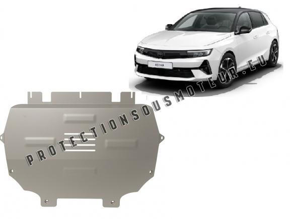 Protection sous moteur et de la boîte de vitesse Opel Astra L - Aluminium 