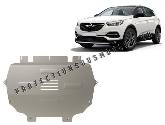 Protection sous moteur et de la boîte de vitesse Opel Grandland X - Aluminium 