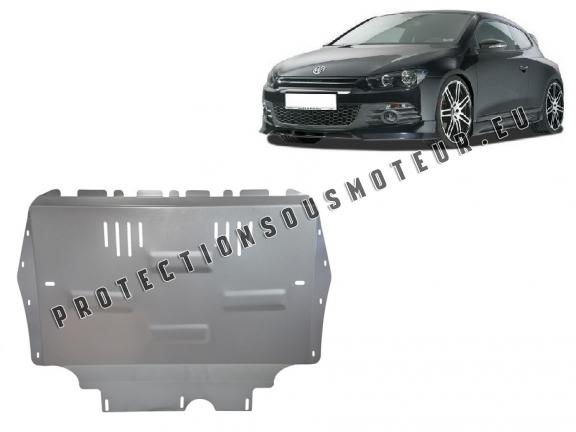 Protection sous moteur et de la boîte de vitesse Volkswagen Scirocco - Aluminium 