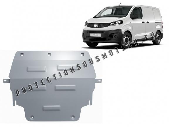 Protection sous moteur et de la boîte de vitesse Fiat Scudo - Aluminium 
