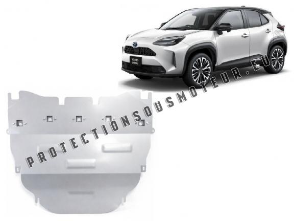Protection sous moteur et de la boîte de vitesse  Toyota Yaris Cross - Aluminium  