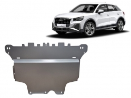 Aluminium protection sous moteur et de la boîte de vitesse Audi Q2