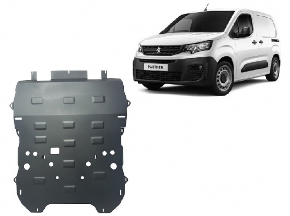 Protection sous moteur et de la boîte de vitesse Peugeot Partner