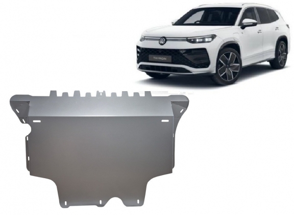 Aluminium protection sous moteur et de la boîte de vitesse VW Tayron
