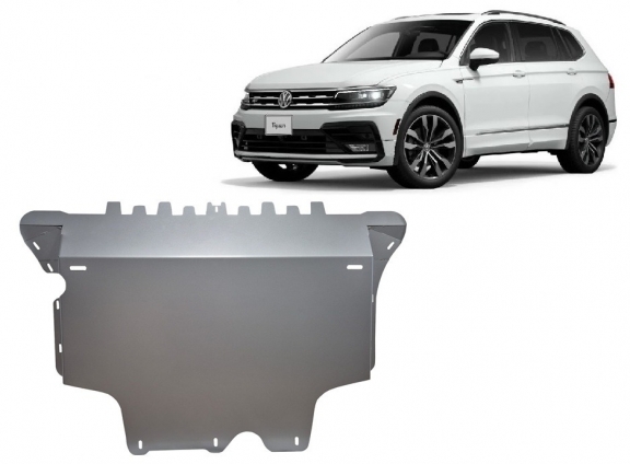 Aluminium protection sous moteur et de la boîte de vitesse VW Tiguan
