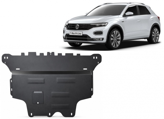 Protection sous moteur et de la boîte de vitesse Volkswagen T-Roc - Boîte de vitesse automatique
