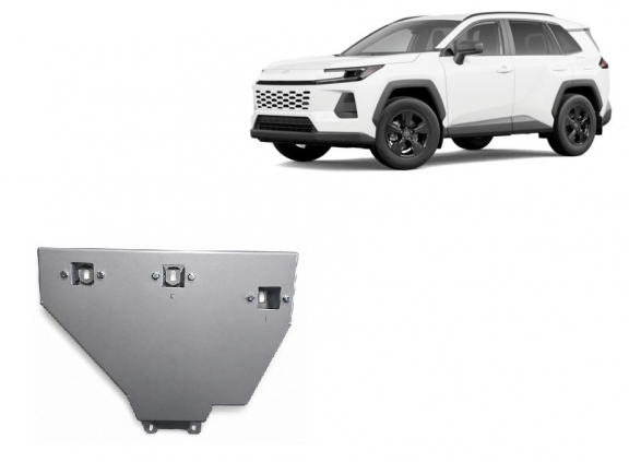 Aluminium protection du différentiel Toyota Rav4