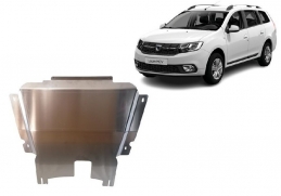 Protection sous moteur et de la boîte de vitesse DACIA LOGAN MCV - Aluminum