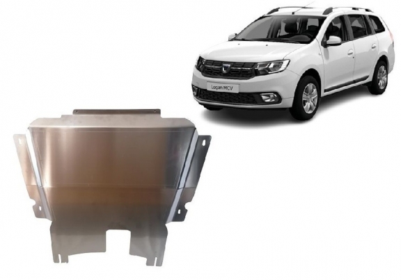 Protection sous moteur et de la boîte de vitesse DACIA LOGAN MCV - Aluminum