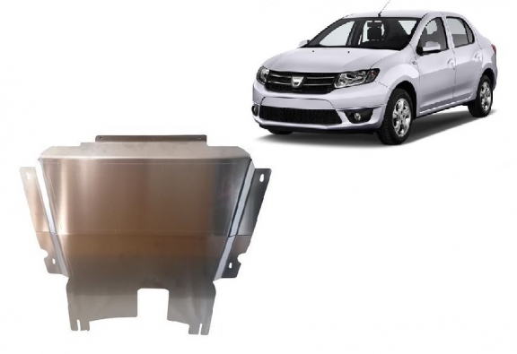  - Aluminum protection sous moteur et de la boîte de vitesse Dacia Logan 2