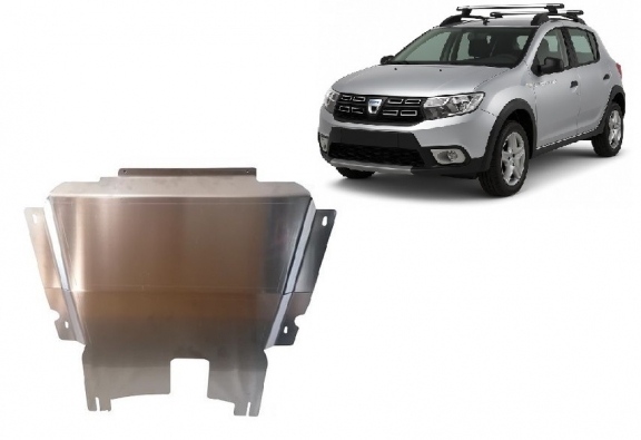 Aluminium protection sous moteur et de la boîte de vitesse Dacia SanderoStepway 
