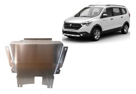 Aluminium protection sous moteur et de la boîte de vitesse Dacia Lodgy Stepway