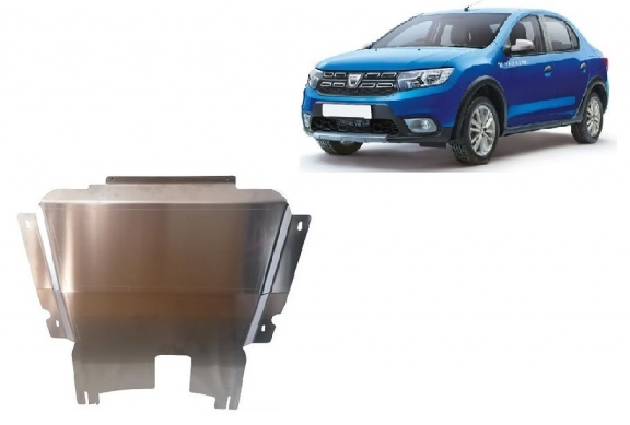 Aluminium protection sous moteur et de la boîte de vitesse Dacia Logan Stepway 