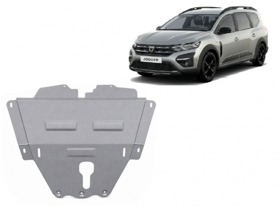 Aluminium protection sous moteur et de la boîte de vitesse Dacia Jogger