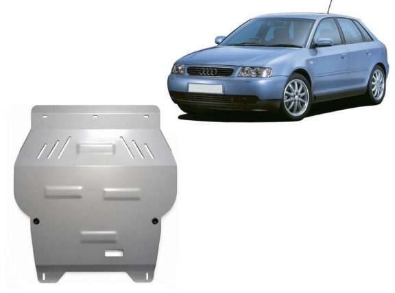 Aluminium protection sous moteur et de la boîte de vitesse Audi A3