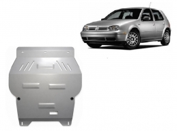 Aluminium protection sous moteur et de la boîte de vitesse Volkswagen Golf