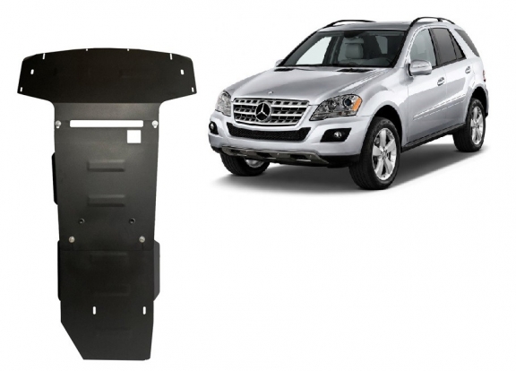 Protection sous moteur et de la boîte de vitesse Mercedes ML W164