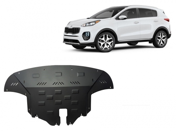 Protection sous moteur et de la boîte de vitesse Kia Sportage