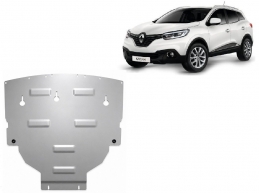 Protection sous moteur et de la boîte de vitesse Renault Kadjar - Aluminium 