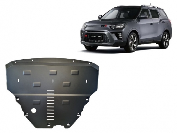 Protection sous moteur et de la radiateur SsangYong Tivoli
