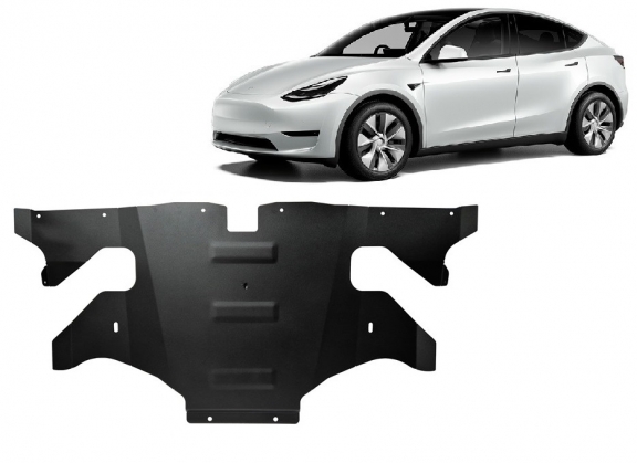 Protection sous moteur électrique arrière Tesla Model Y