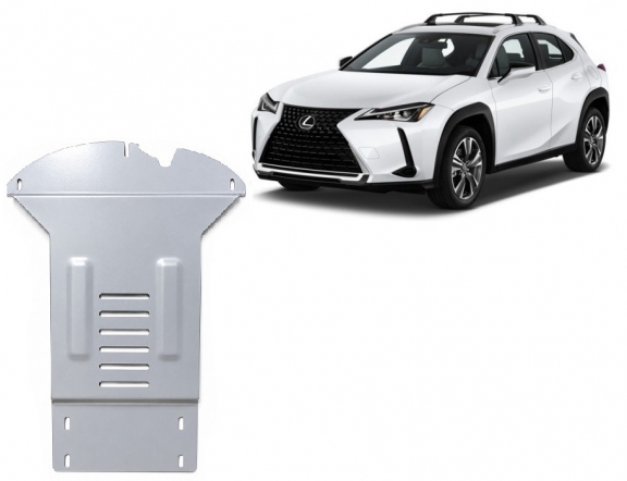 Protection / verrou de catalyseur en aluminium pour Lexus UX