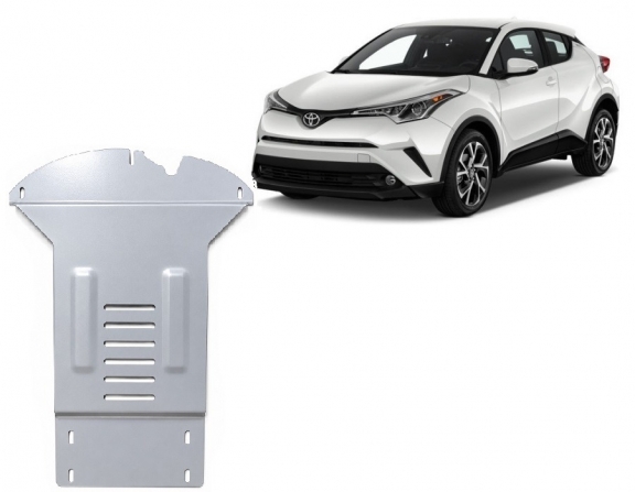 Protection / verrou de catalyseur en aluminium pour Toyota C-HR