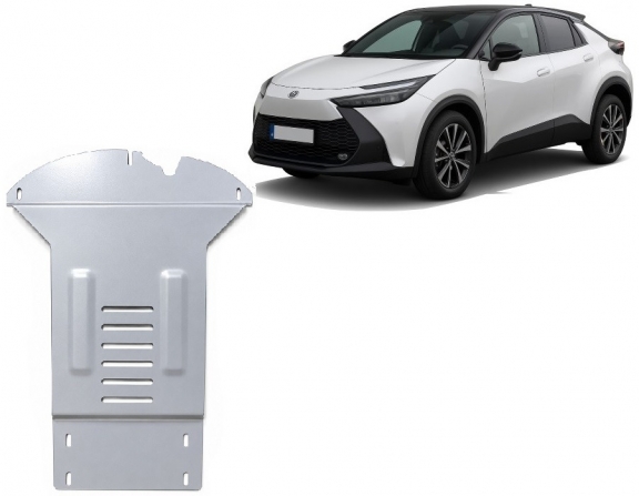 Protection / verrou de catalyseur en aluminium pour Toyota C-HR
