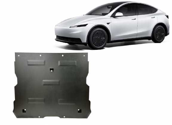 Protection sous moteur électrique avant pour Tesla Model Y AWD