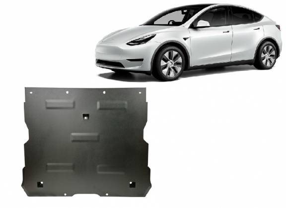 Protection sous moteur électrique avant pour Tesla Model Y AWD