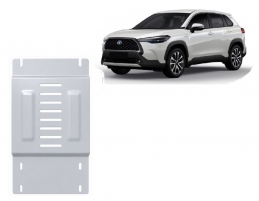Protection / verrou de catalyseur en aluminium pour Toyota Corolla Cross