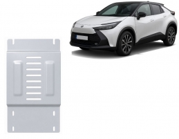 Protection / verrou de catalyseur en aluminium pour Toyota C-HR