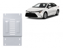 Protection / verrou de catalyseur en aluminium pour Toyota Corolla