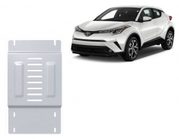 Protection / verrou de catalyseur en aluminium pour Toyota C-HR