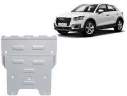 Aluminium protection sous moteur et de la boîte de vitesse Audi Q2