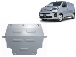 Protection sous moteur et de la boîte de vitesse Iveco eJolly - Aluminium 