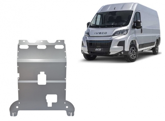 Aluminium protection sous moteur et de la boîte de vitesse Iveco eSuperJolly