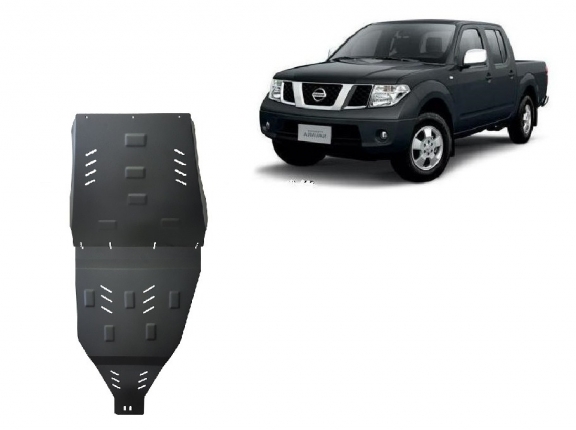 Protection de la boîte de vitesse  Nissan Navara D40