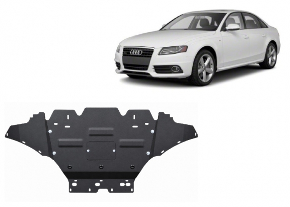 Protection sous moteur et de la radiateur Audi A4 B8 petrol