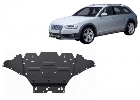 Protection sous moteur et de la radiateur Audi A4 B8 All Road petrol