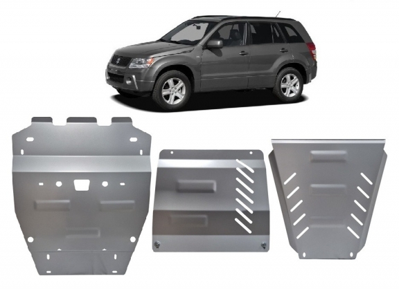 Protection sous moteur Suzuki Grand Vitara - forfait promotionnel aluminium
