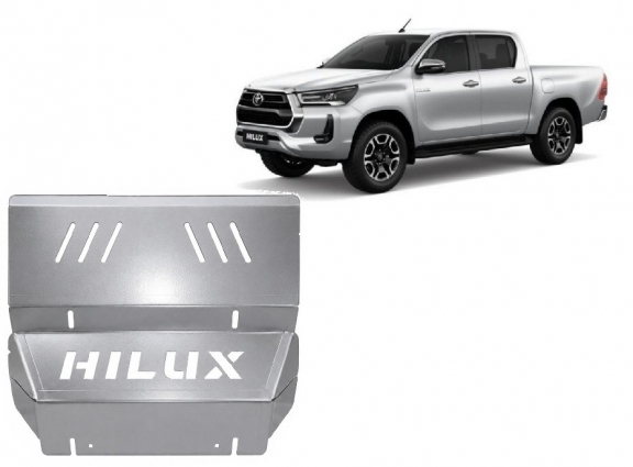 Protection de radiateur Toyota Hilux Invincible - Aluminium