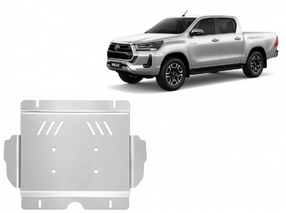 Protection Sous Moteur Toyota Hilux Invincible- Aluminium