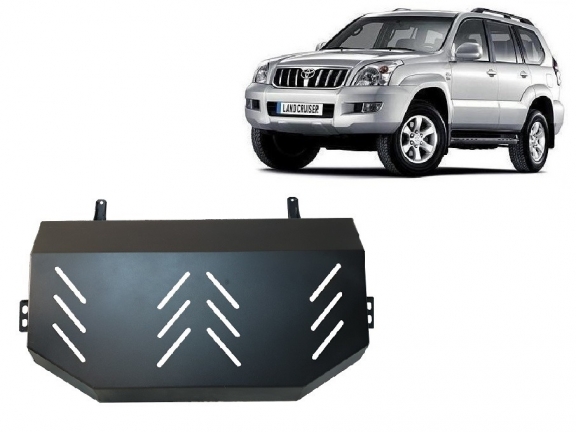 Protection de réservoir Toyota Land Cruiser J120 - uniquement pour le modèle 3 portes 