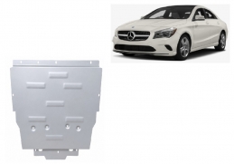 Aluminum protection sous moteur et de la boîte de vitesse Mercedes CLA