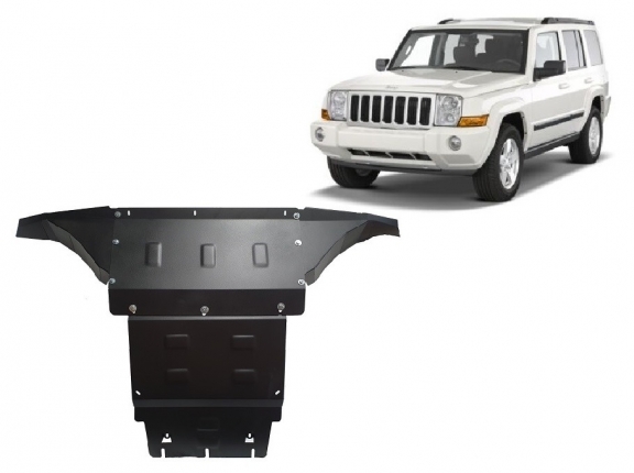 Protection sous moteur et de la boîte de vitesse Jeep Commander