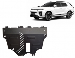 Protection sous moteur et de la radiateur KGM Actyon