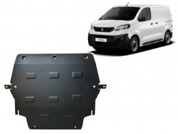 Protection sous moteur et de la boîte de vitesse Peugeot Expert - traverse avec couvercle en plastique