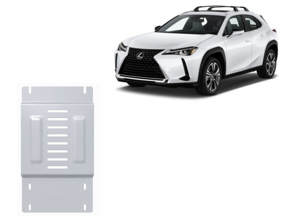 Protection / verrou de catalyseur en aluminium pour Lexus UX